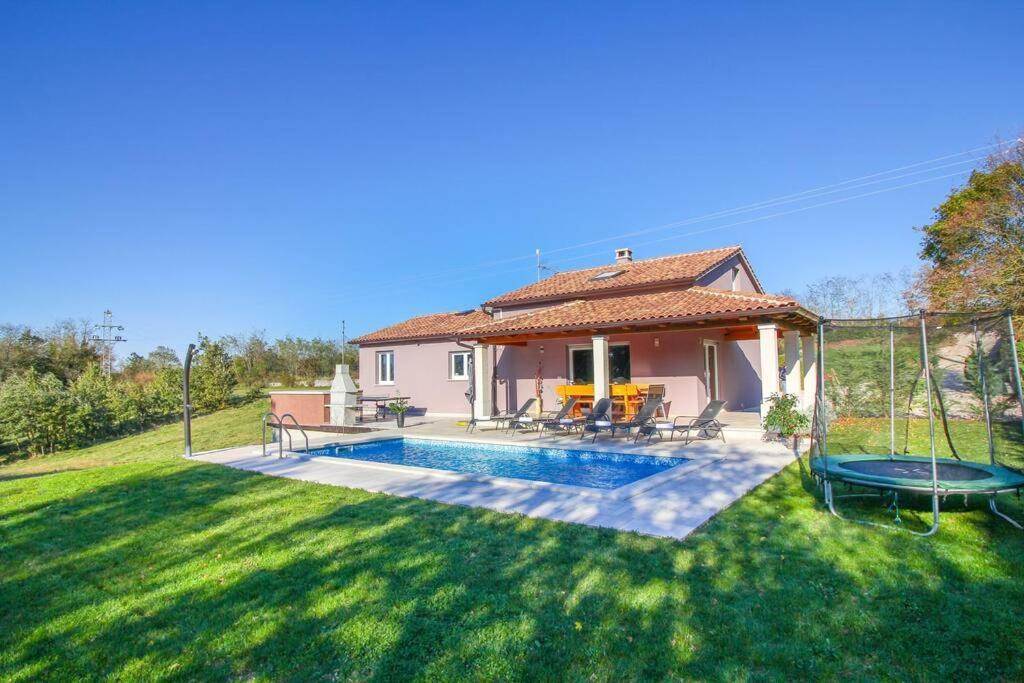 Villa Modern House With Private Pool Žminj Exterior foto